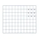 MEMORY-BOARD 60 CM X 50 CM GITTER