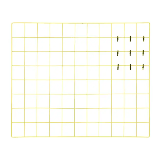 MEMORY-BOARD 60 CM X 50 CM GITTER - LIMONITA/PRETO - Foto 1