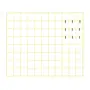 LIMONITA/PRETO - MEMORY-BOARD 60 CM X 50 CM GITTER