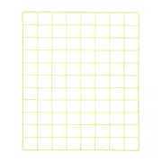 MEMORY-BOARD 60 CM X 50 CM GITTER - LIMONITA/PRETO - Foto 2
