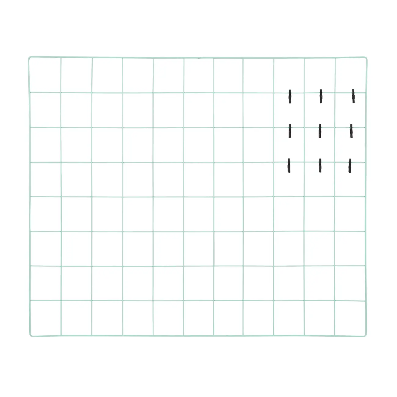 MEMORY-BOARD 60 CM X 50 CM GITTER - SORBET DE MENTA/PRETO - Foto 1