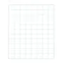 MEMORY-BOARD 60 CM X 50 CM GITTER - SORBET DE MENTA/PRETO - Foto 2