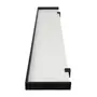 PRATELEIRA 4 CM X 1 M X 20 CM ANGLEX - BRANCO/PRETO - Foto 3