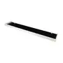 PRATELEIRA 4 CM X 1 M X 20 CM ANGLEX - PRETO/BRANCO - Foto 2
