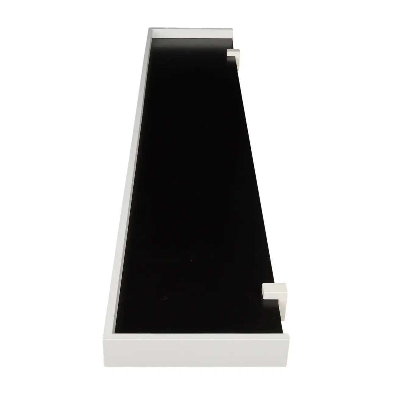 PRATELEIRA 4 CM X 1 M X 20 CM ANGLEX - PRETO/BRANCO - Foto 3