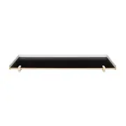 PRATELEIRA 4 CM X 1 M X 20 CM ANGLEX - PRETO/BRANCO - Foto 6