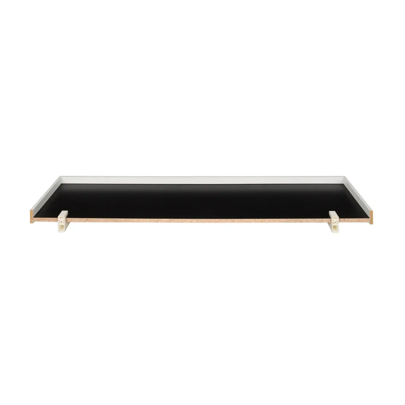 PRATELEIRA 4 CM X 1 M X 20 CM ANGLEX - PRETO/BRANCO - Foto 6