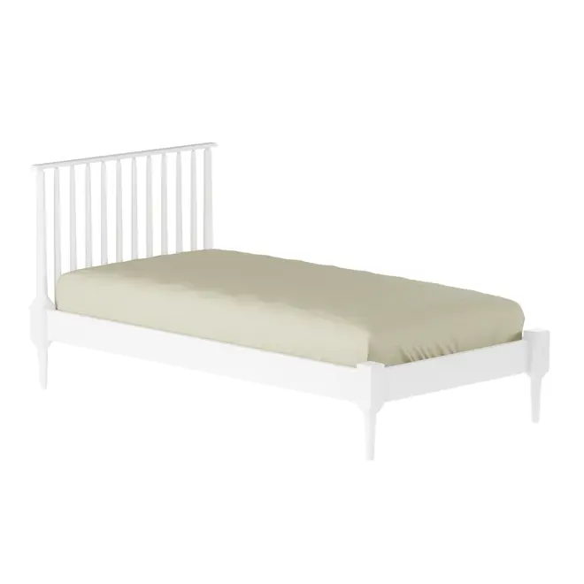 LENÇOL COM ELÁSTICO SOLTEIRO 88 CM X 1,88 M X 30 CM MOSELA - CREAM - Foto 4