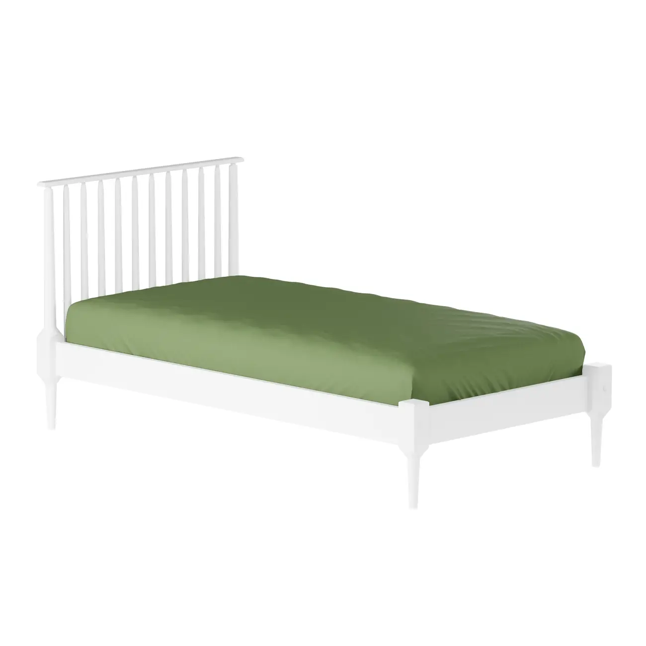 LENÇOL COM ELÁSTICO SOLTEIRO 88 CM X 1,88 M X 30 CM MOSELA - SÁLVIA - Foto 4