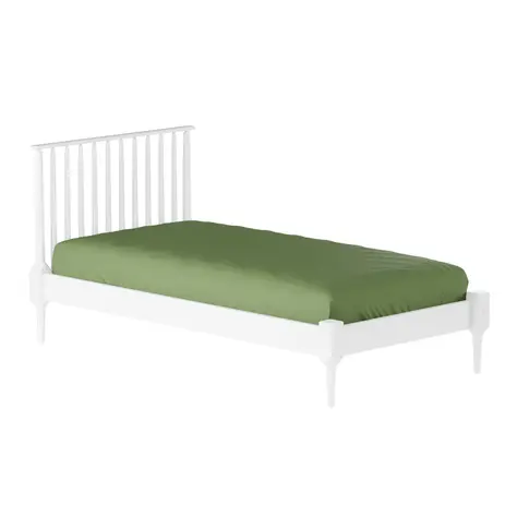 Imagem com medidas do produto LENÇOL COM ELÁSTICO SOLTEIRO 88 CM X 1,88 M X 30 CM MOSELA