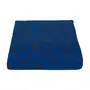 TOALHA DE MESA 1,40 M X 2,20 M FOLKSY BLOOM - AZUL ESCURO/AZUL - Foto 4