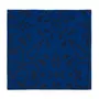 GUARDANAPO TC 30 CM X 30 CM COM 4 FOLKSY BLOOM - AZUL ESCURO/AZUL - Foto 1