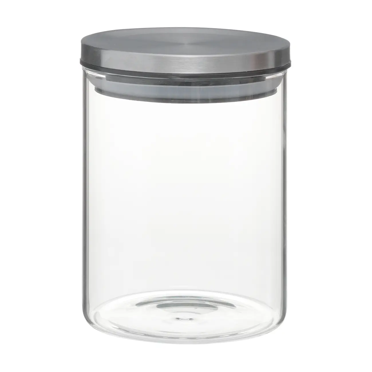 POTE HERMÉTICO 800 ML BOWDEN I - INCOLOR/CROMADO - Foto 1