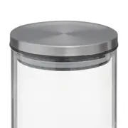 POTE HERMÉTICO 800 ML BOWDEN I - INCOLOR/CROMADO - Foto 3