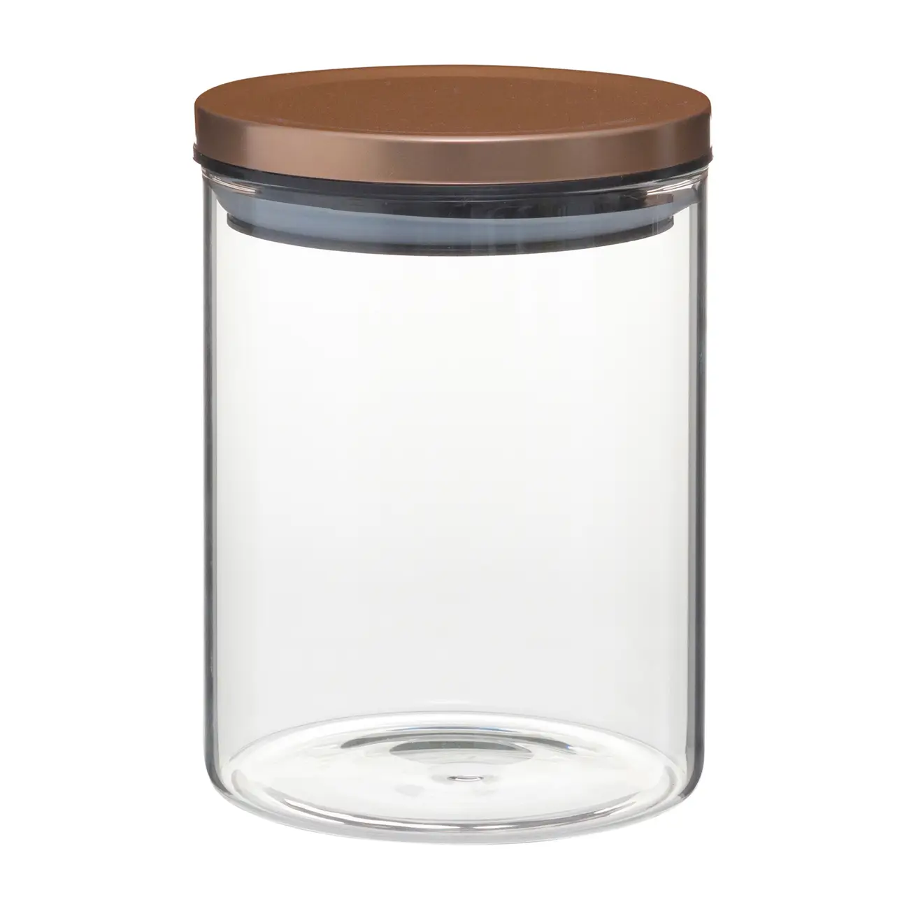 POTE HERMÉTICO 800 ML BOWDEN I - INCOLOR/COBRE - Foto 1