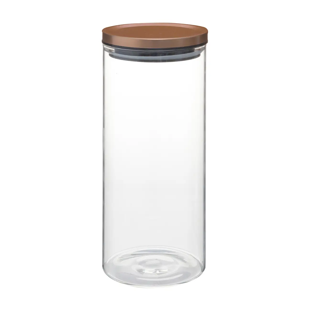 POTE HERMÉTICO 1,4 L BOWDEN I - INCOLOR/COBRE - Foto 1