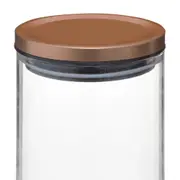 POTE HERMÉTICO 1,4 L BOWDEN I - INCOLOR/COBRE - Foto 3