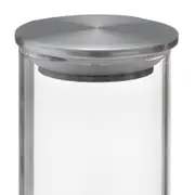 POTE HERMÉTICO 150 ML BOWDEN I - INCOLOR/CROMADO - Foto 3