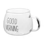 CANECA 380 ML GOOD MORNING - INCOLOR/PRETO - Foto 2