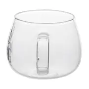 CANECA 380 ML GOOD MORNING - INCOLOR/PRETO - Foto 3