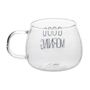 CANECA 380 ML GOOD MORNING - INCOLOR/PRETO - Foto 4