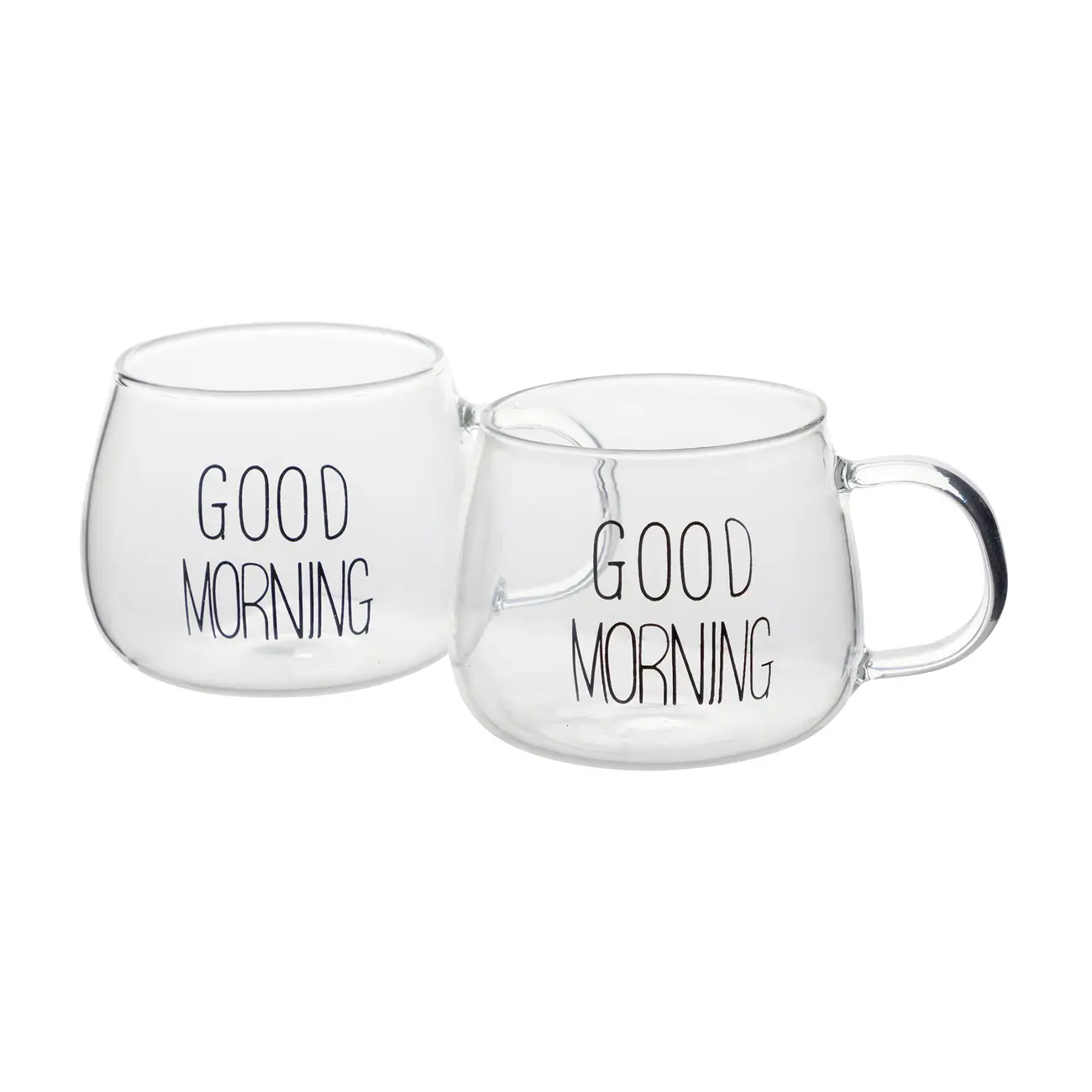 CANECA 380 ML GOOD MORNING - INCOLOR/PRETO - Foto 7
