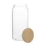 POTE HERMÉTICO 1,4 L BAMBU LINE - INCOLOR/BAMBU - Foto 2