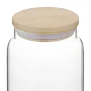 POTE HERMÉTICO 1,4 L BAMBU LINE - INCOLOR/BAMBU - Foto 3