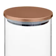 POTE HERMÉTICO 400 ML BOWDEN I - INCOLOR/COBRE - Foto 3
