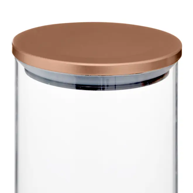 POTE HERMÉTICO 400 ML BOWDEN I - INCOLOR/COBRE - Foto 3