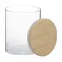 POTE HERMÉTICO 400 ML BAMBU REDONDO - INCOLOR/BAMBU - Foto 2