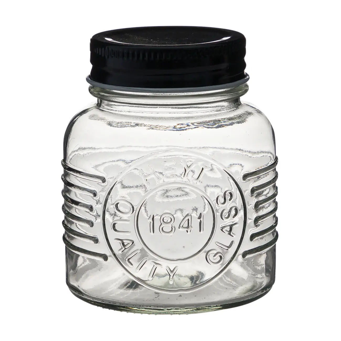 POTE 200 ML OLD FASHIONED - INCOLOR/PRETO - Foto 1