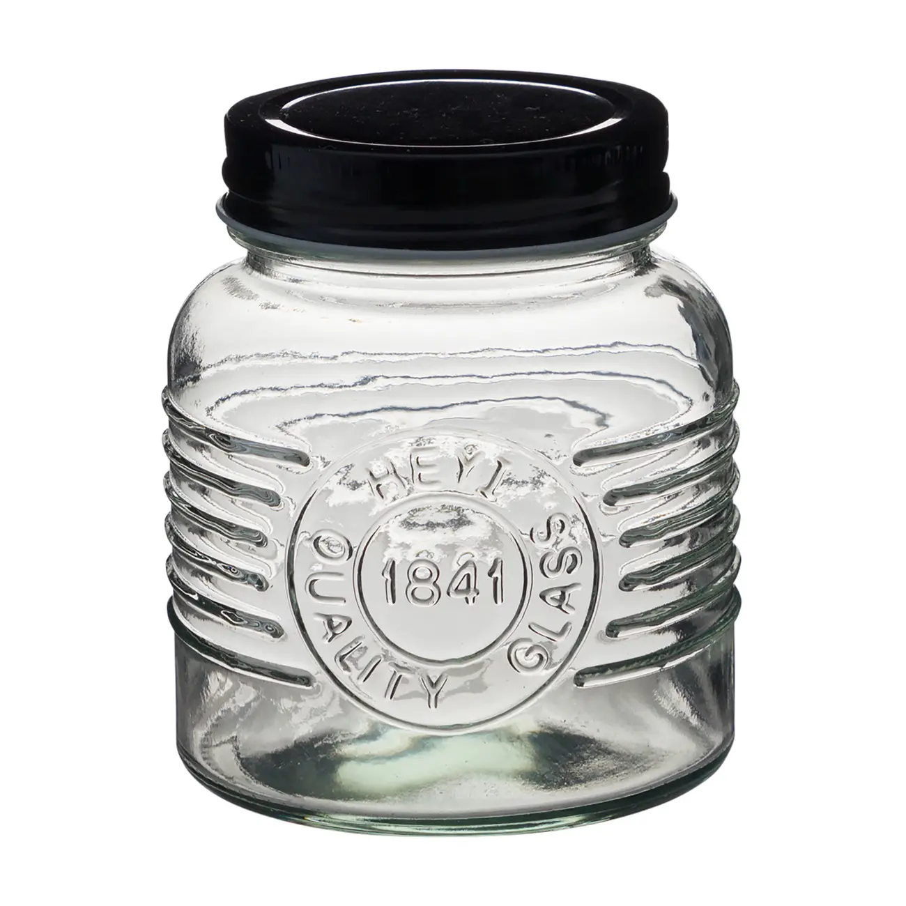 POTE 400 ML OLD FASHIONED - INCOLOR/PRETO - Foto 1