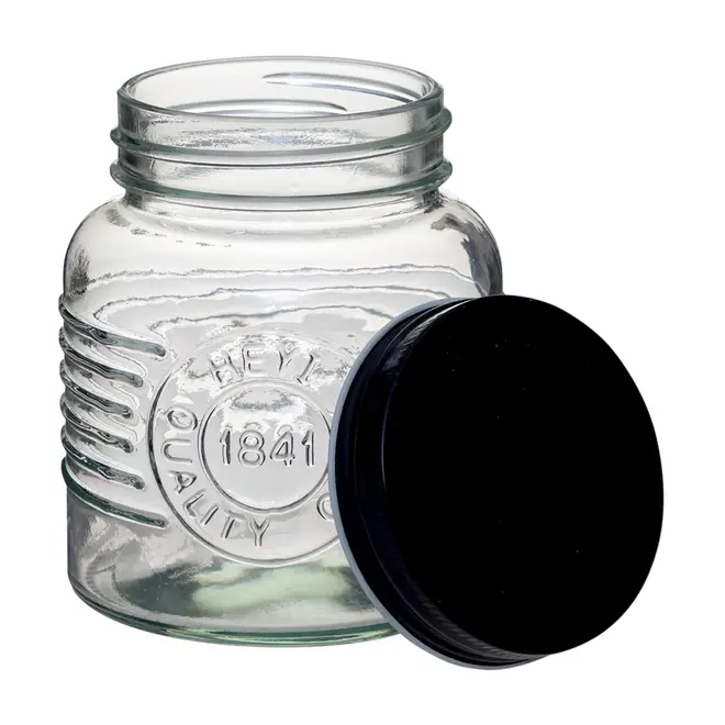 POTE 400 ML OLD FASHIONED - INCOLOR/PRETO - Foto 2