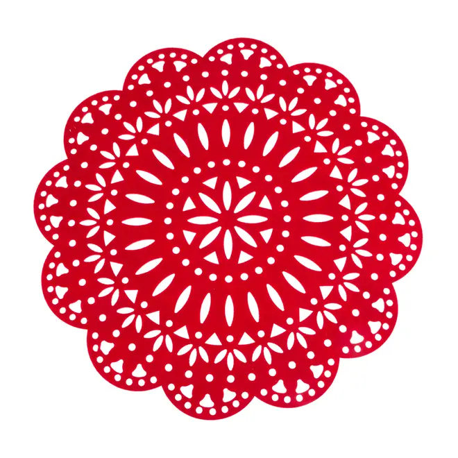 LUGAR AMERICANO 38 CM SCANDI XMAS TRADICIONAL - VERMELHO - Foto 1
