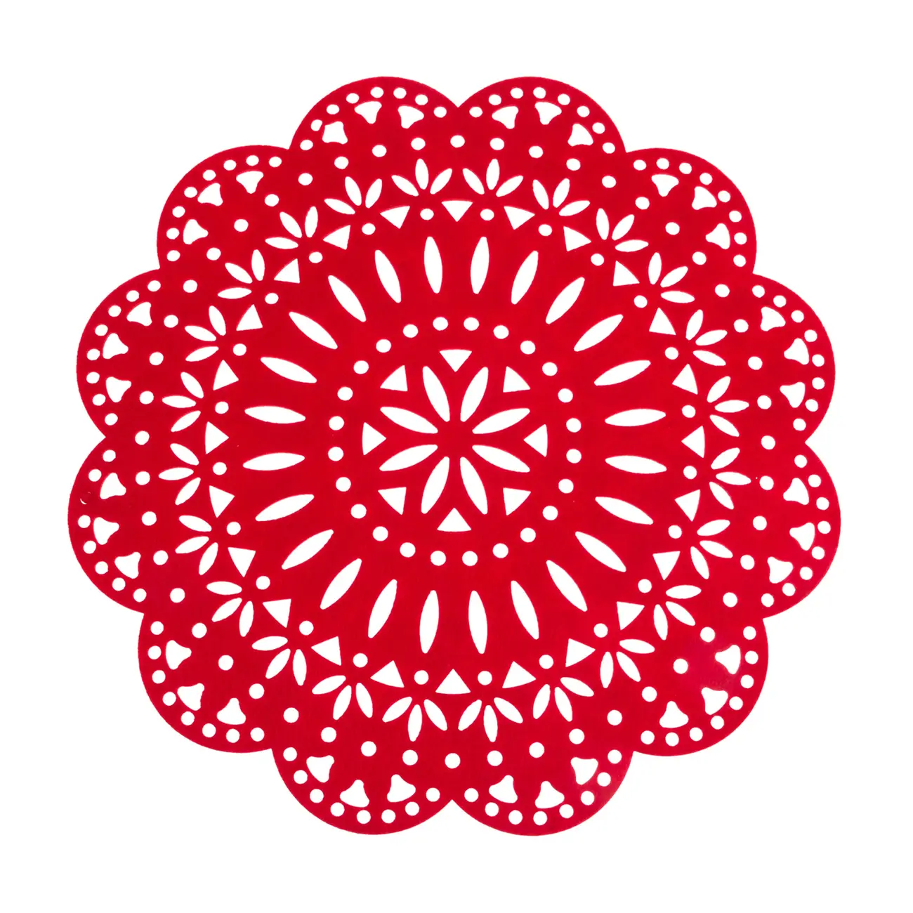 LUGAR AMERICANO 38 CM SCANDI XMAS TRADICIONAL - VERMELHO - Foto 3