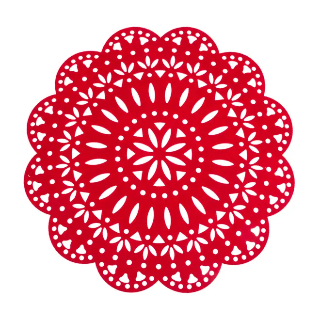 LUGAR AMERICANO 38 CM SCANDI XMAS TRADICIONAL - VERMELHO - Foto 3