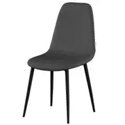 CADEIRA CONI - PRETO/GRAFITE - Foto 1