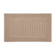 TOALHA DE PISO 80 CM X 48 CM CUSHY - CAMELO - Foto 1