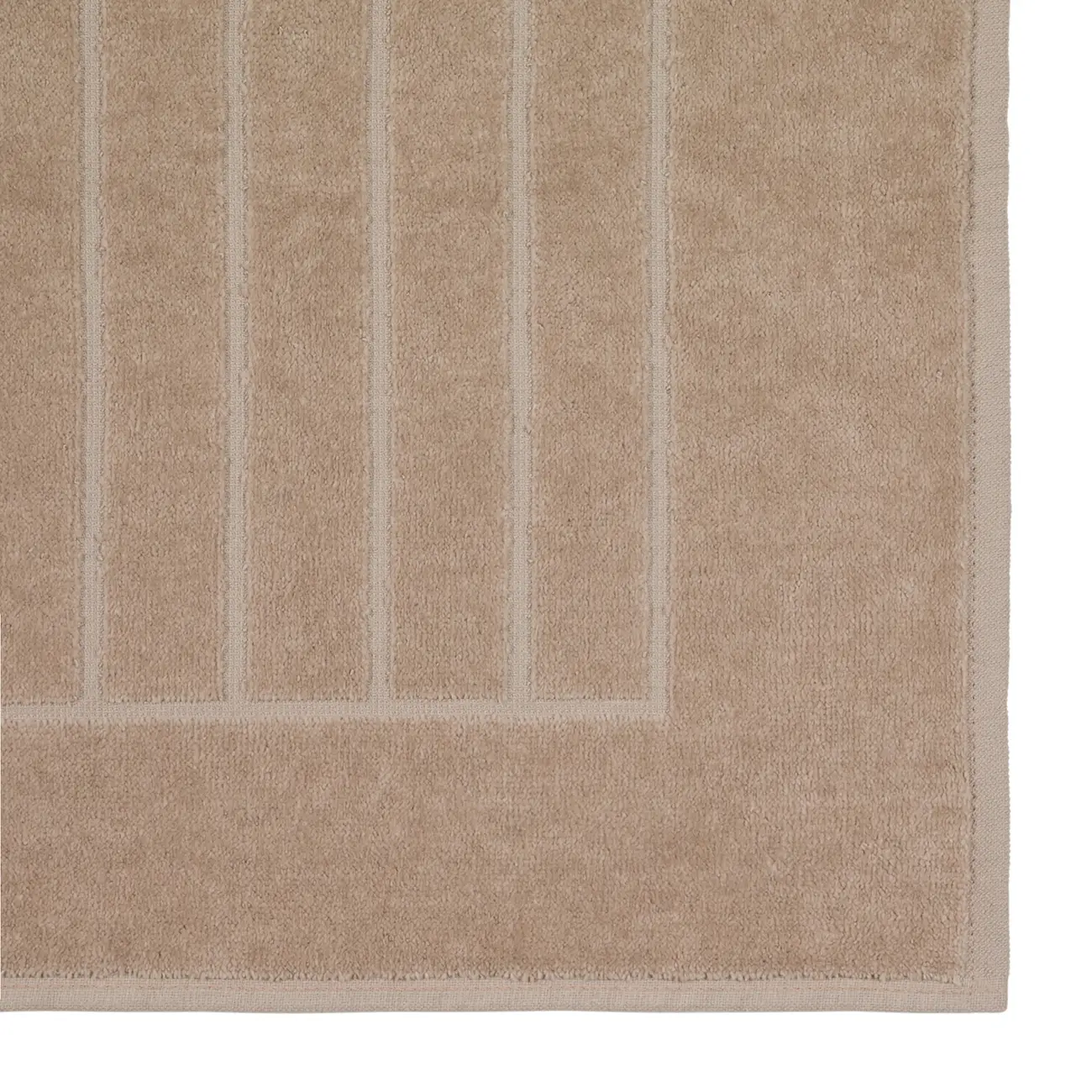 TOALHA DE PISO 80 CM X 48 CM CUSHY - CAMELO - Foto 3