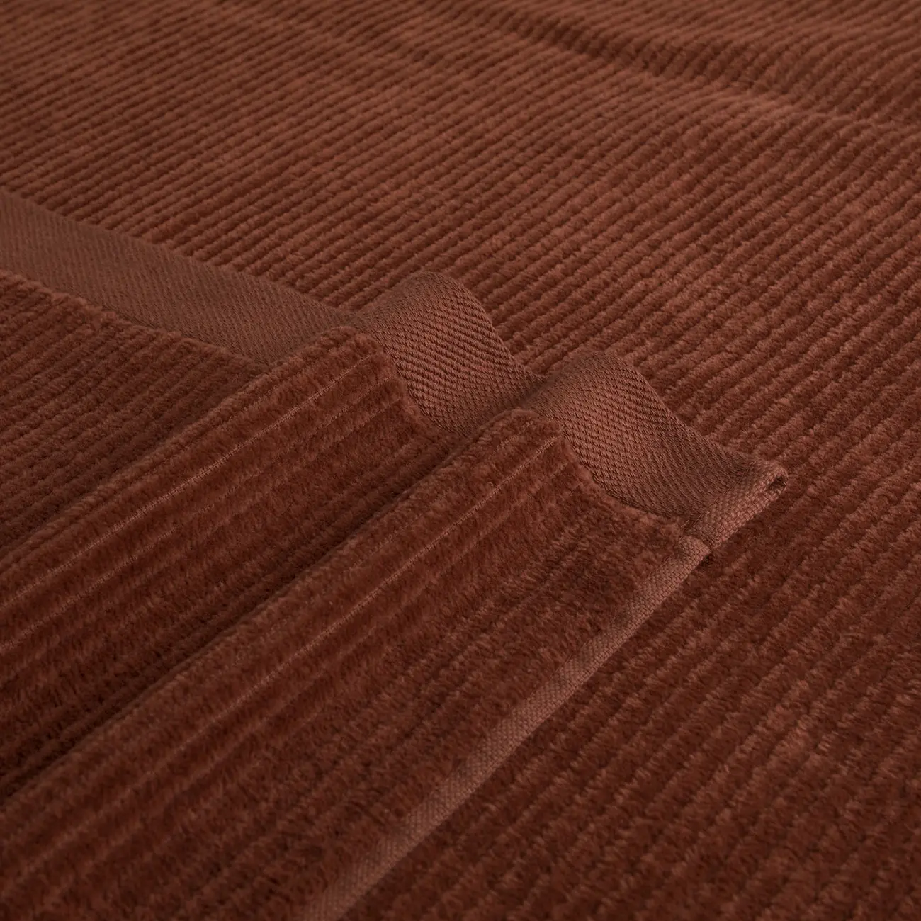 TOALHA DE ROSTO 90 CM X 48 CM VELVET - RUBY MOCHA - Foto 3