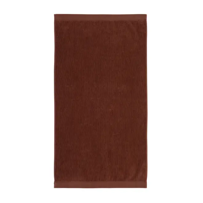 TOALHA DE ROSTO 90 CM X 48 CM VELVET - RUBY MOCHA - Foto 4