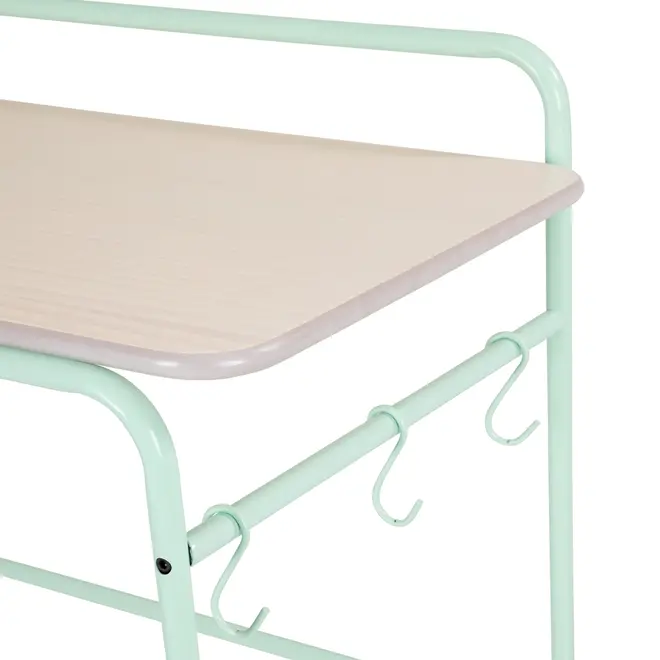 ESCRIVANINHA 1 M X 48 CM JELLY - SORBET DE MENTA/NATURAL WASHED - Foto 5