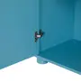 BALCÃO DE COZINHA COM 2 PORTAS 1,35 M X 70 CM COZINHA ENCANTADA DA RAÍZA COSTA - AZUL/MULTICOR - Foto 8