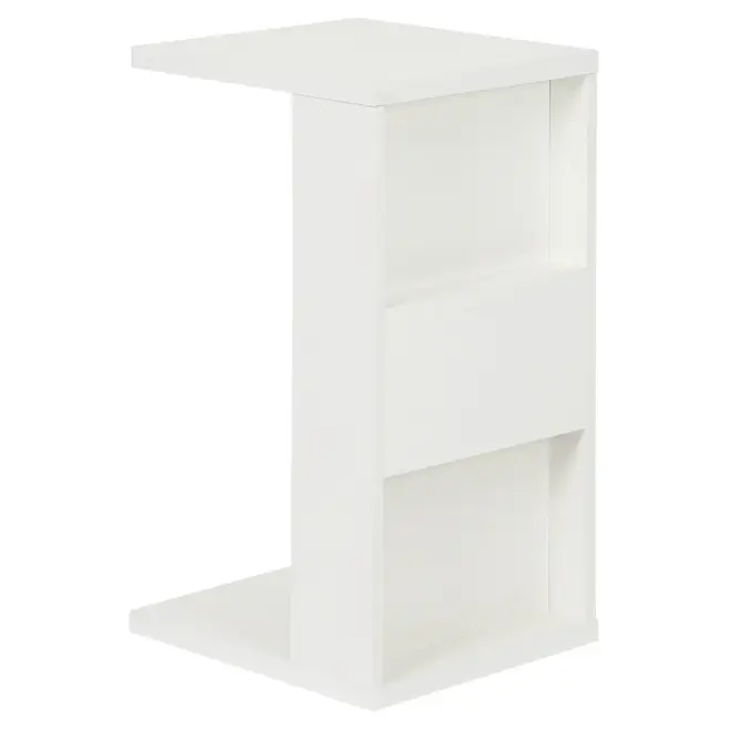 ITABLE MESA LATERAL 36 CM X 38 CM - BRANCO - Foto 1