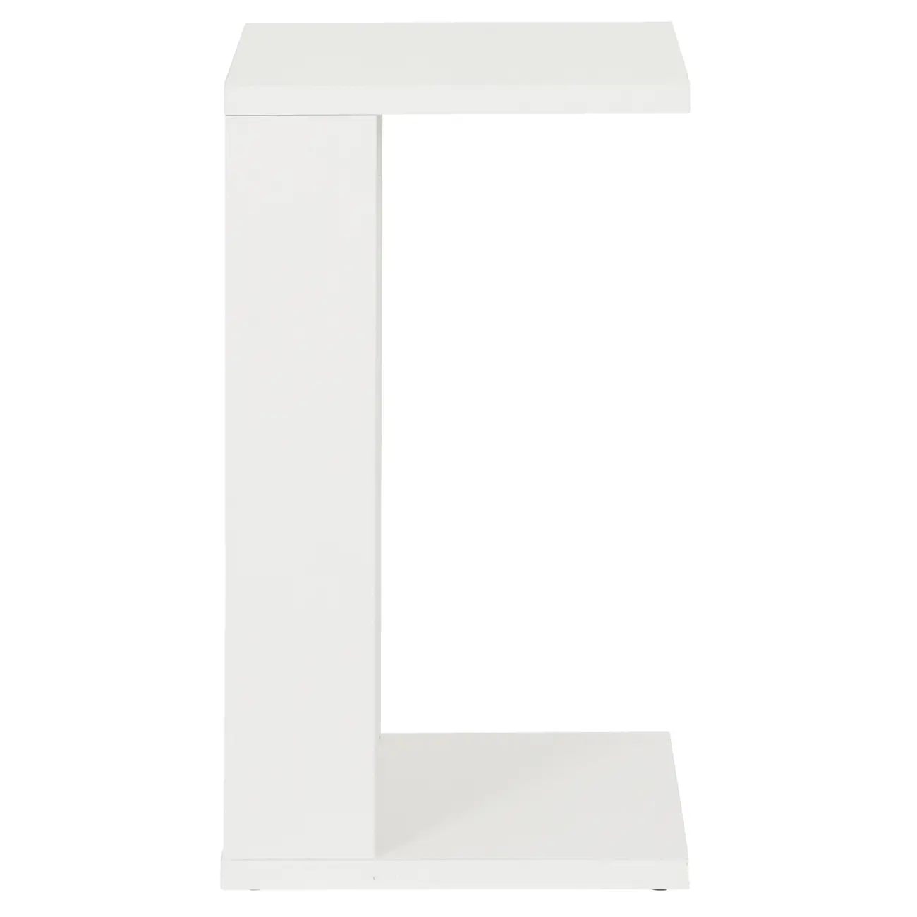 ITABLE MESA LATERAL 36 CM X 38 CM - BRANCO - Foto 2