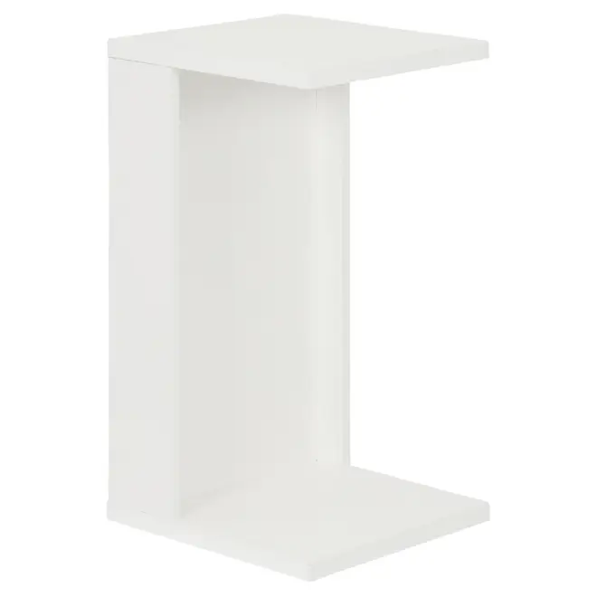 ITABLE MESA LATERAL 36 CM X 38 CM - BRANCO - Foto 3