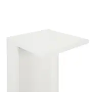 ITABLE MESA LATERAL 36 CM X 38 CM - BRANCO - Foto 6