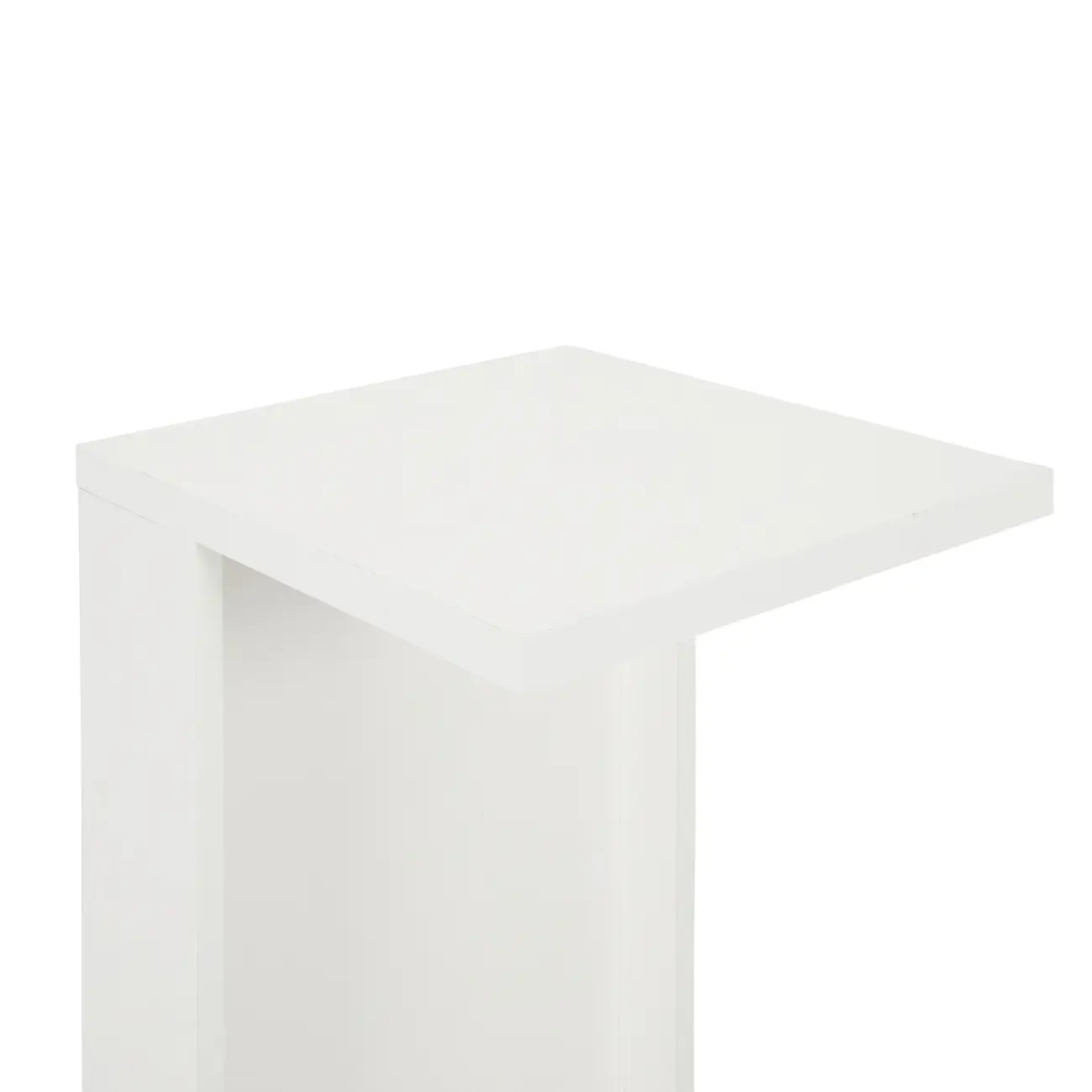 ITABLE MESA LATERAL 36 CM X 38 CM - BRANCO - Foto 6