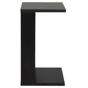 ITABLE MESA LATERAL 36 CM X 38 CM - PRETO - Foto 1